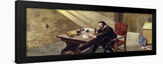 King James Sentenced Raleigh to Imprisonment in the Tower of London-Alberto Salinas-Framed Giclee Print