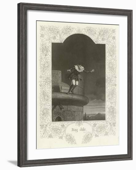 King John, Act IV, Scene III-Joseph Kenny Meadows-Framed Giclee Print