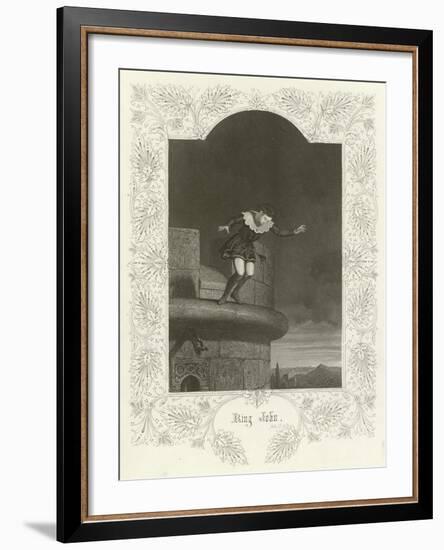 King John, Act IV, Scene III-Joseph Kenny Meadows-Framed Giclee Print