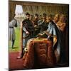King John and the Magna Carta, 1215-null-Mounted Giclee Print