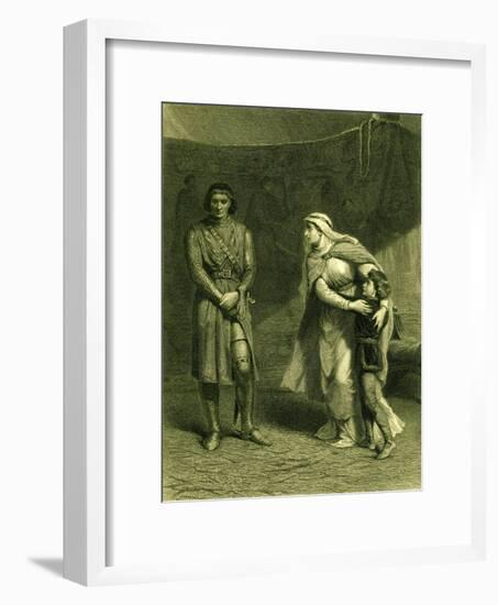 King John by William Shakespeare-Frank Dicksee-Framed Giclee Print