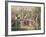 King John Signing Magna Charta, 1850-John Leech-Framed Giclee Print