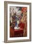 King John Signing the Magna Carta Reluctantly-Arthur C. Michael-Framed Giclee Print