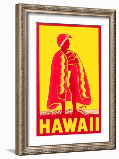 King Kamehameha, Hawaii Poster-null-Framed Art Print