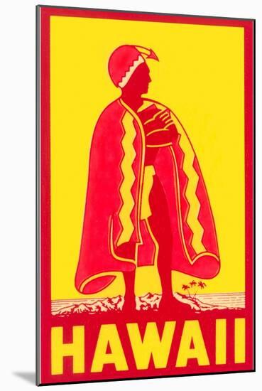 King Kamehameha, Hawaii Poster-null-Mounted Art Print