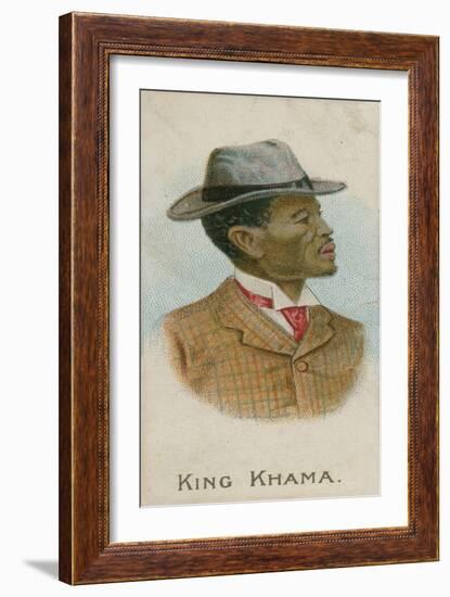 King Khama-null-Framed Giclee Print