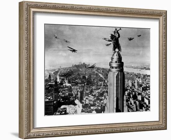 King Kong 1933-null-Framed Photographic Print