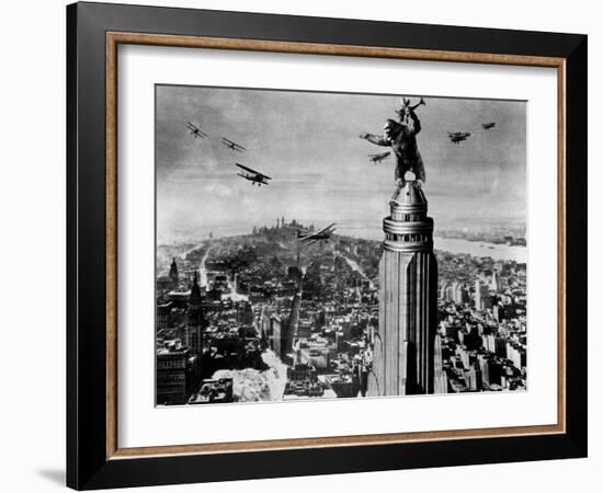 King Kong 1933-null-Framed Photographic Print