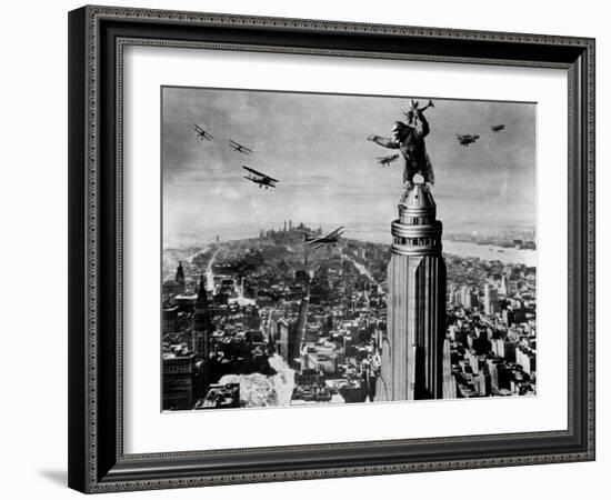 King Kong 1933-null-Framed Photographic Print