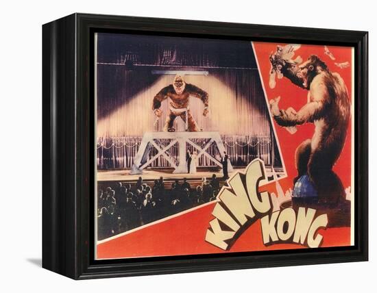 King Kong, 1933-null-Framed Stretched Canvas