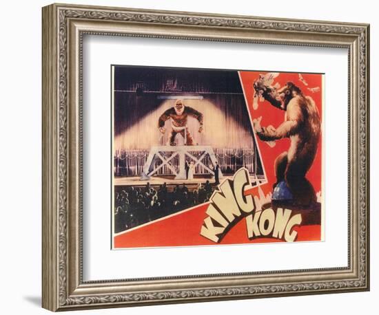 King Kong, 1933-null-Framed Premium Giclee Print