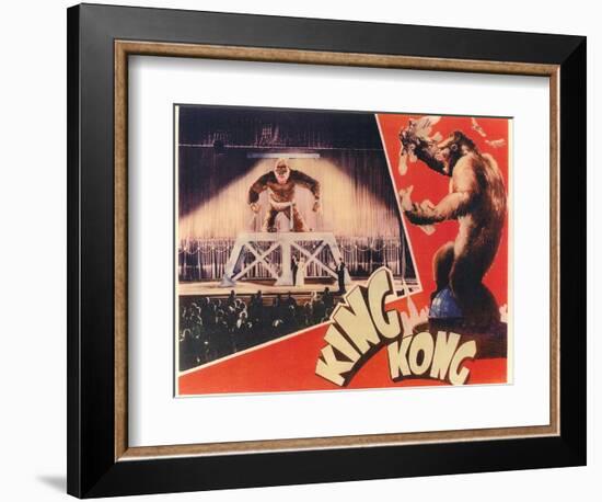 King Kong, 1933-null-Framed Premium Giclee Print