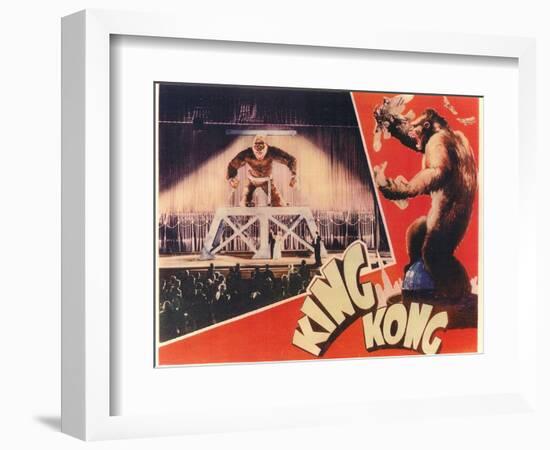 King Kong, 1933-null-Framed Premium Giclee Print