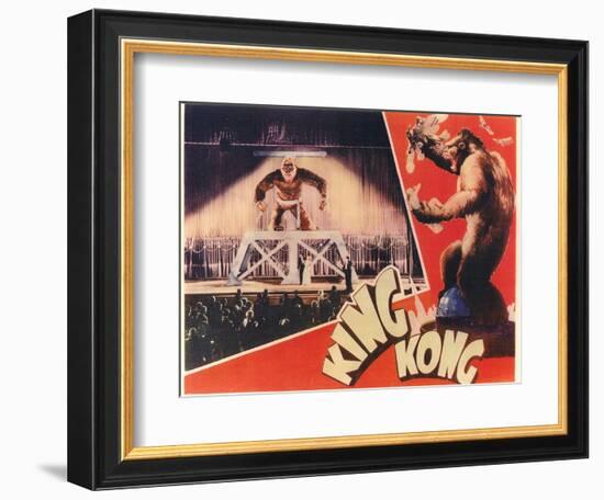 King Kong, 1933-null-Framed Premium Giclee Print