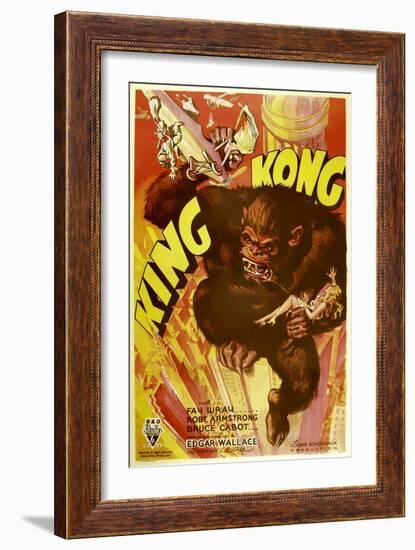 King Kong, 1933-null-Framed Art Print