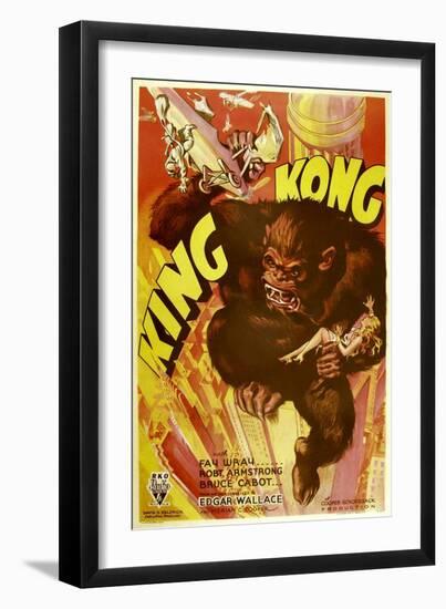 King Kong, 1933-null-Framed Art Print