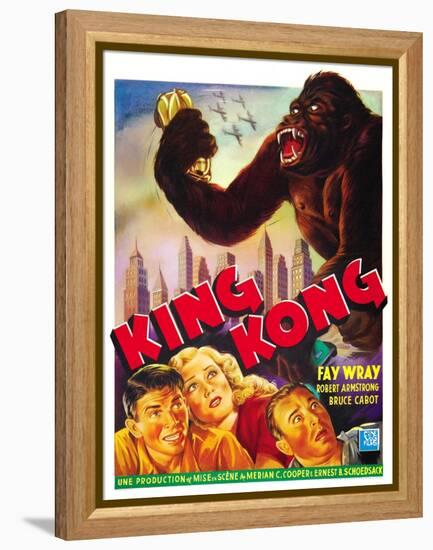 King Kong, 1933-null-Framed Stretched Canvas