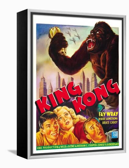 King Kong, 1933-null-Framed Stretched Canvas