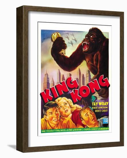 King Kong, 1933-null-Framed Art Print