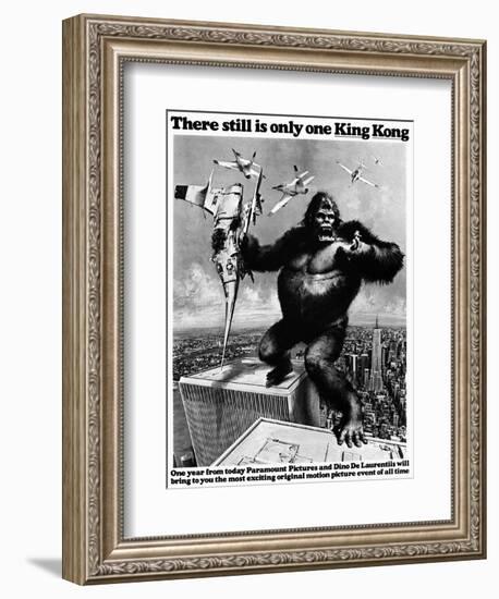 King Kong, 1976-null-Framed Giclee Print