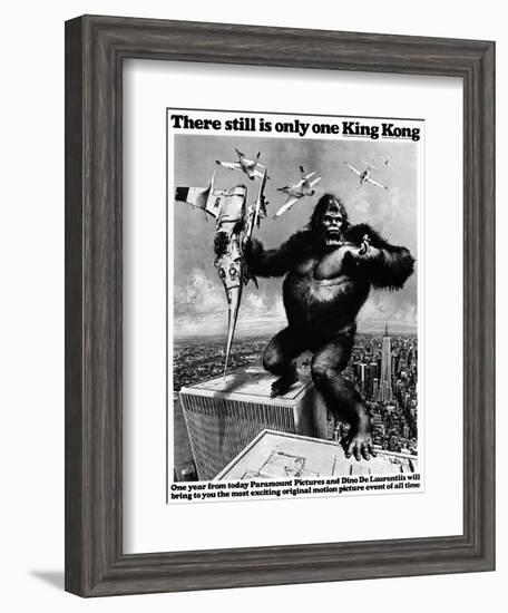 King Kong, 1976-null-Framed Giclee Print