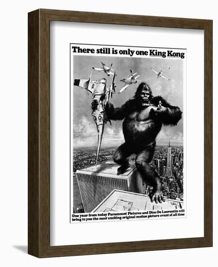 King Kong, 1976-null-Framed Giclee Print