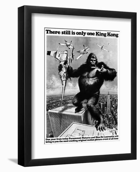 King Kong, 1976-null-Framed Giclee Print
