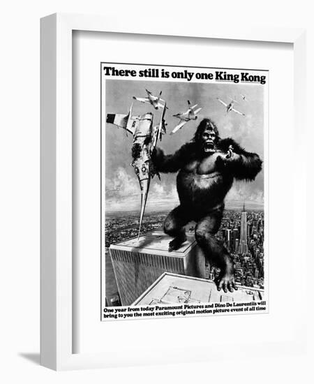 King Kong, 1976-null-Framed Giclee Print