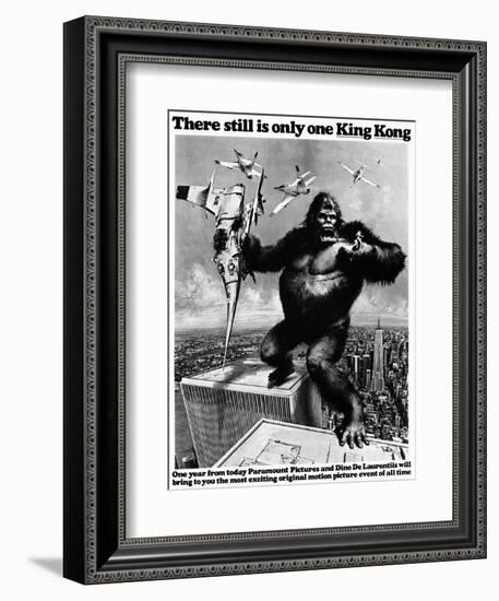 King Kong, 1976-null-Framed Giclee Print