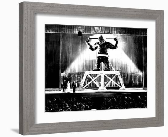 King Kong, Bruce Cabot, Fay Wray, Robert Armstrong, King Kong, 1933-null-Framed Photo