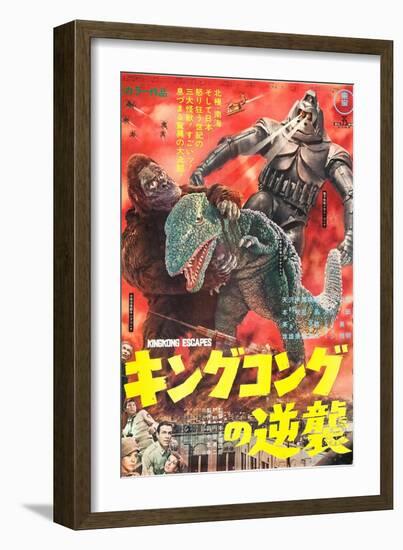 King Kong Escapes-null-Framed Premium Giclee Print