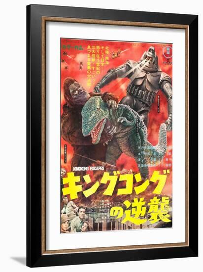 King Kong Escapes-null-Framed Premium Giclee Print