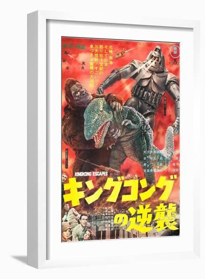 King Kong Escapes-null-Framed Premium Giclee Print