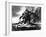 King Kong, Fay Wray, 1933, Kong Fighting Pterodactyl-null-Framed Premium Photographic Print