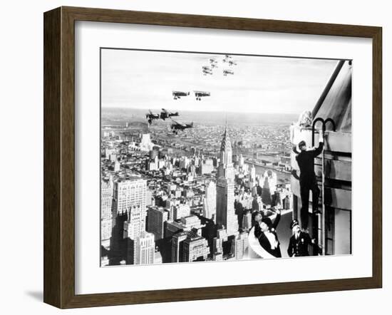 King Kong, Fay Wray, 1933-null-Framed Photo