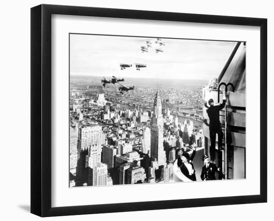 King Kong, Fay Wray, 1933-null-Framed Photo