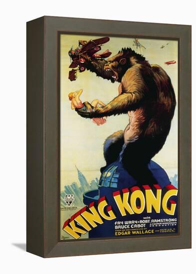 King Kong, Fay Wray, 1933-null-Framed Stretched Canvas