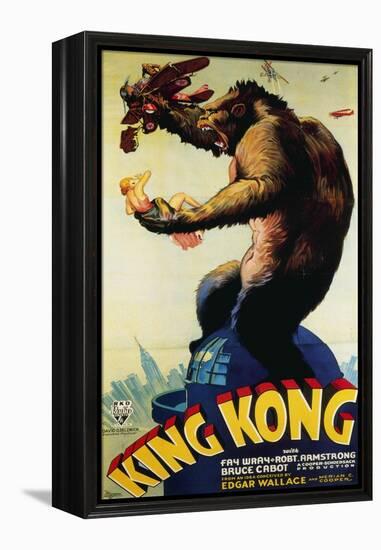 King Kong, Fay Wray, 1933-null-Framed Stretched Canvas