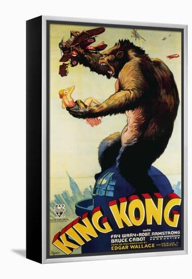 King Kong, Fay Wray, 1933-null-Framed Stretched Canvas