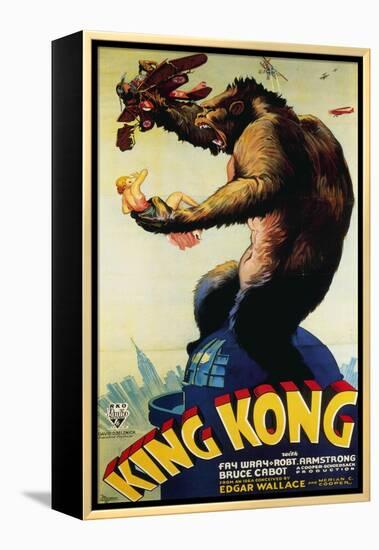 King Kong, Fay Wray, 1933-null-Framed Stretched Canvas