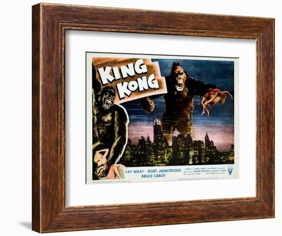 King Kong, Fay Wray, 1933-null-Framed Art Print