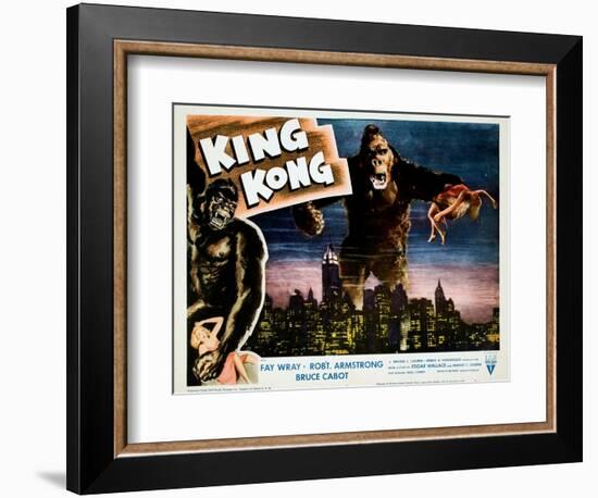 King Kong, Fay Wray, 1933-null-Framed Art Print