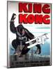 King Kong, French Poster Art, 1933-null-Mounted Art Print