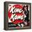 King Kong, jumbo window card, 1933-null-Framed Stretched Canvas