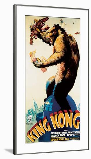 King Kong – Profile-Unknown-Framed Oversized Art Print