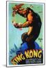 King Kong, Swedish Poster Art, 1933-null-Mounted Art Print