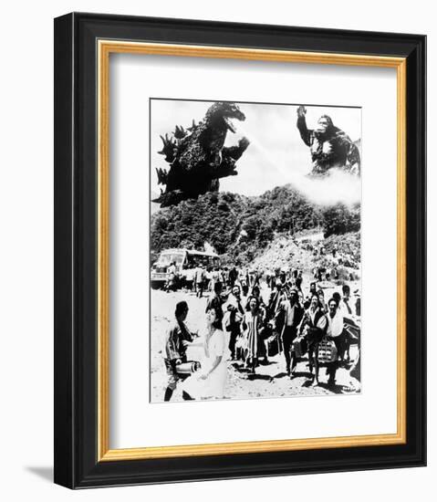 King Kong vs. Godzilla-null-Framed Photo