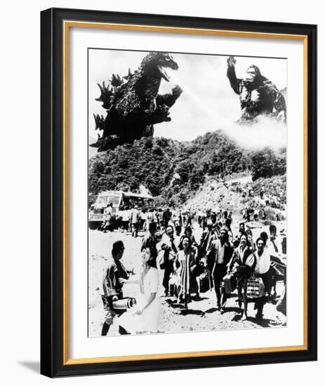 King Kong vs. Godzilla-null-Framed Photo