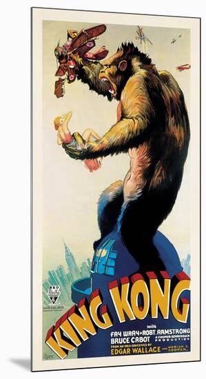 King Kong-null-Mounted Giclee Print
