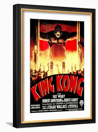 King Kong-null-Framed Art Print